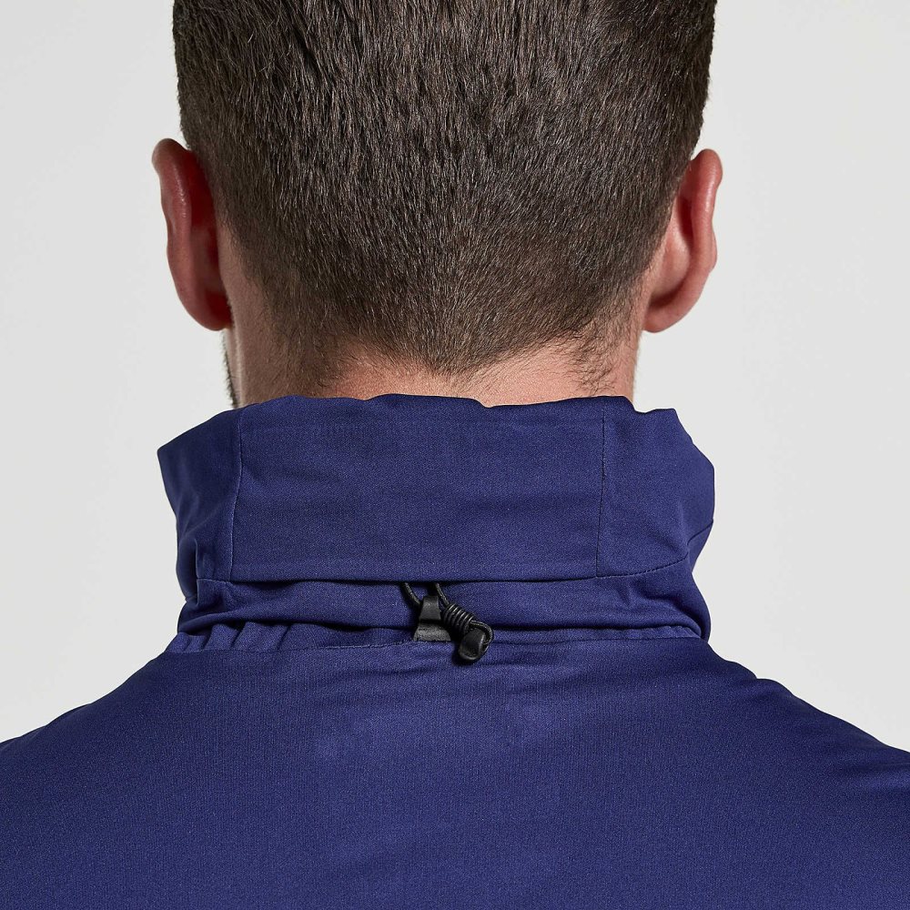 Saucony Boulder Drizzle Jacket Sodalite | 6803HIWFZ
