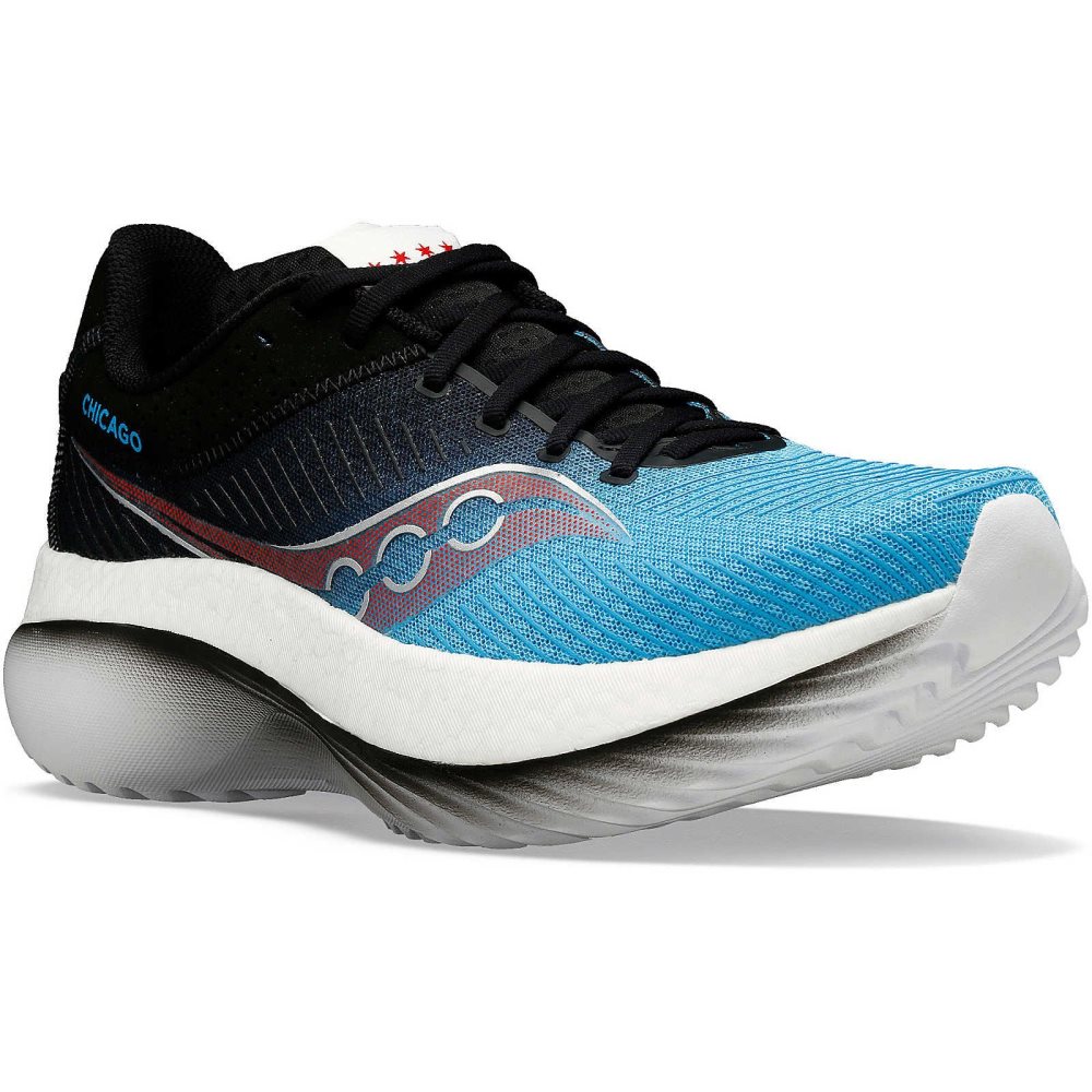 Saucony Chicago Kinvara Pro Albastri Negrii | 7890PMORN