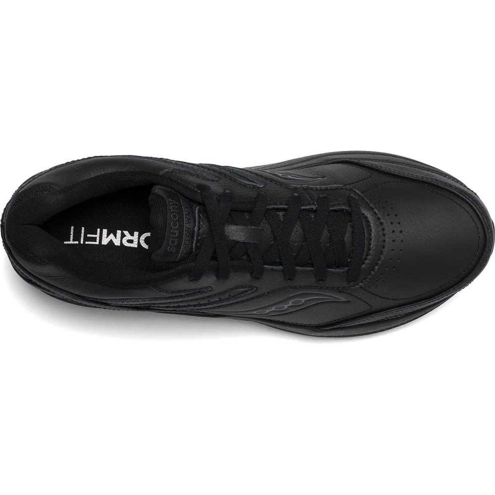 Saucony Echelon Walker 3 Extra Wide Negrii | 0924YPRNA