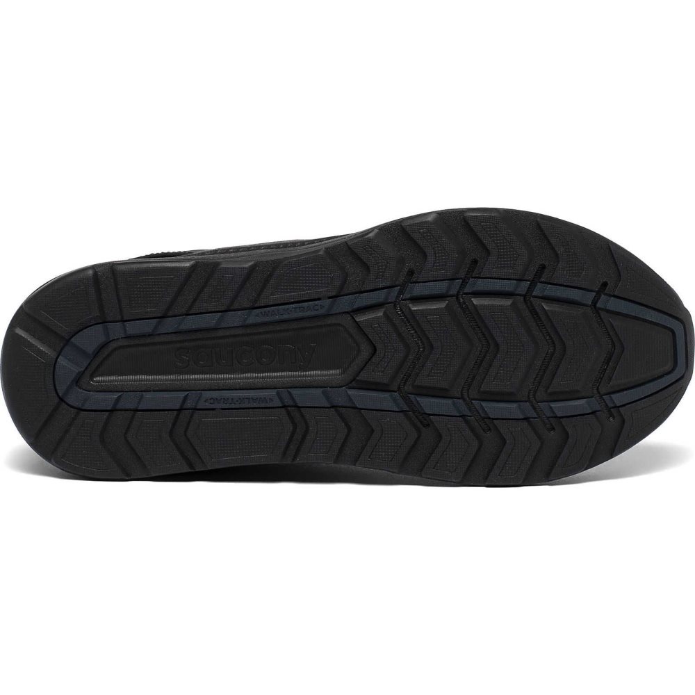 Saucony Echelon Walker 3 Extra Wide Negrii | 0924YPRNA