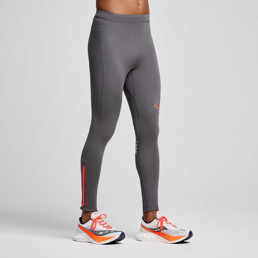Saucony Endorphin Fortify Tight Gri | 5364OPECT