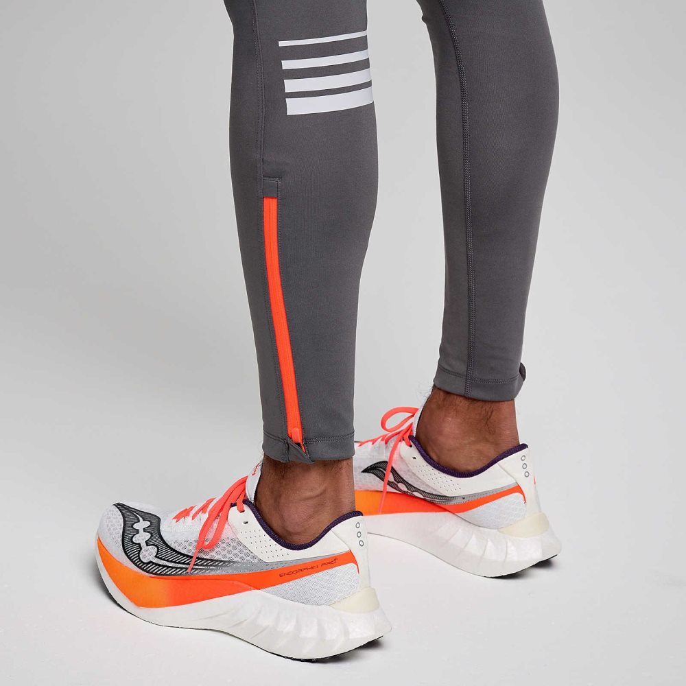 Saucony Endorphin Fortify Tight Gri | 5364OPECT