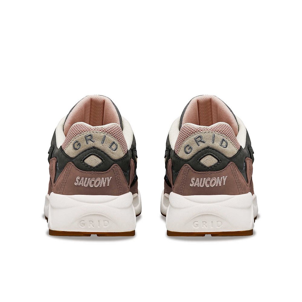 Saucony Grid Shadow 2 Secure Gri Maro | 6078QOADI