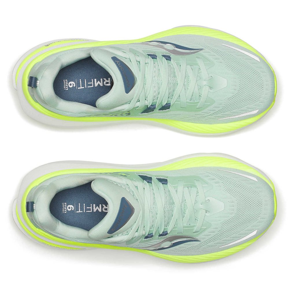 Saucony Hurricane 24 Jade Citron | 7309ZWVRO