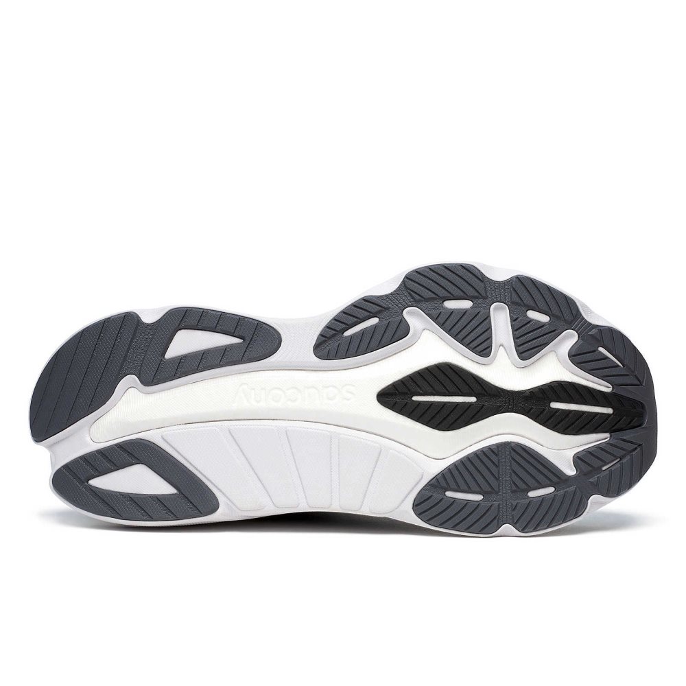 Saucony Hurricane 24 Wide Negrii Gri Inchis | 8359EYVUP