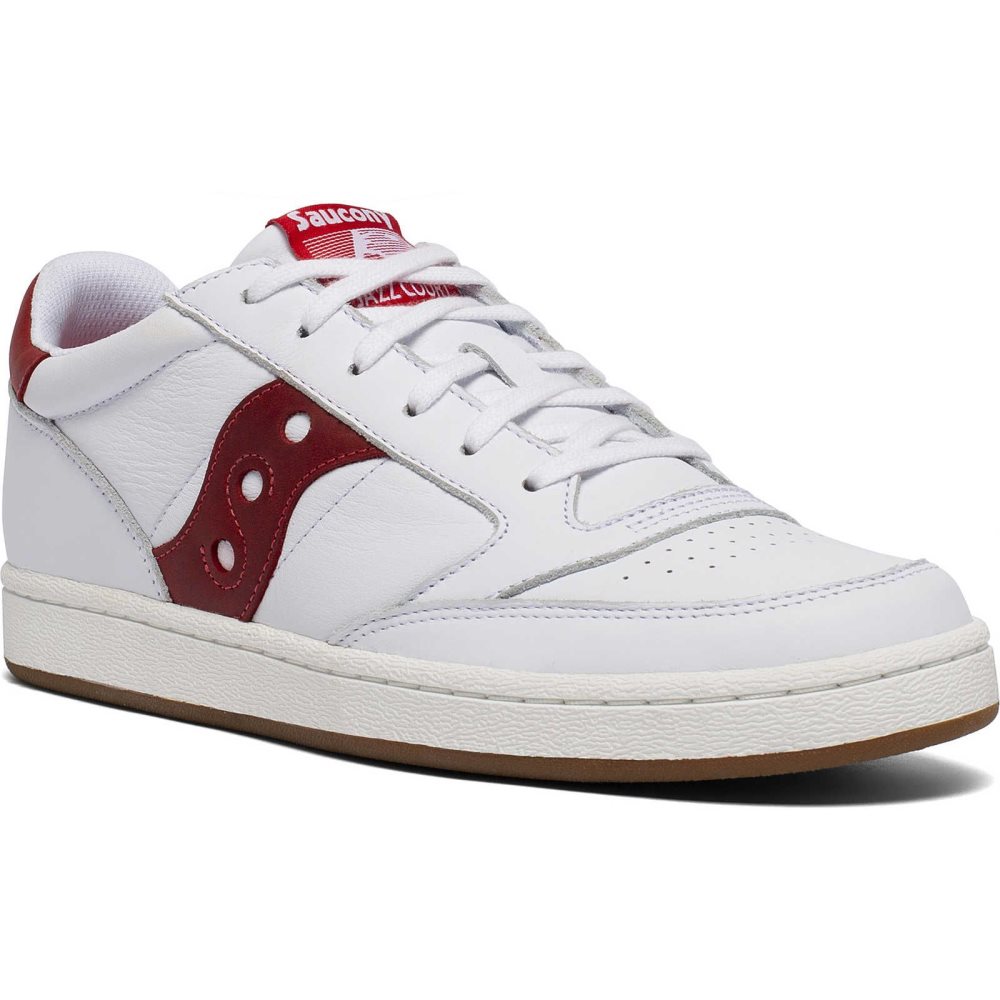 Saucony Jazz Court Albi Rosii | 8651LSGAY