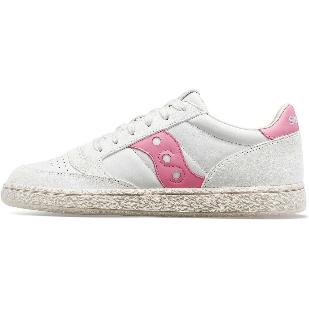Saucony Jazz Court Premium Albi Roz | 5487VHUJL