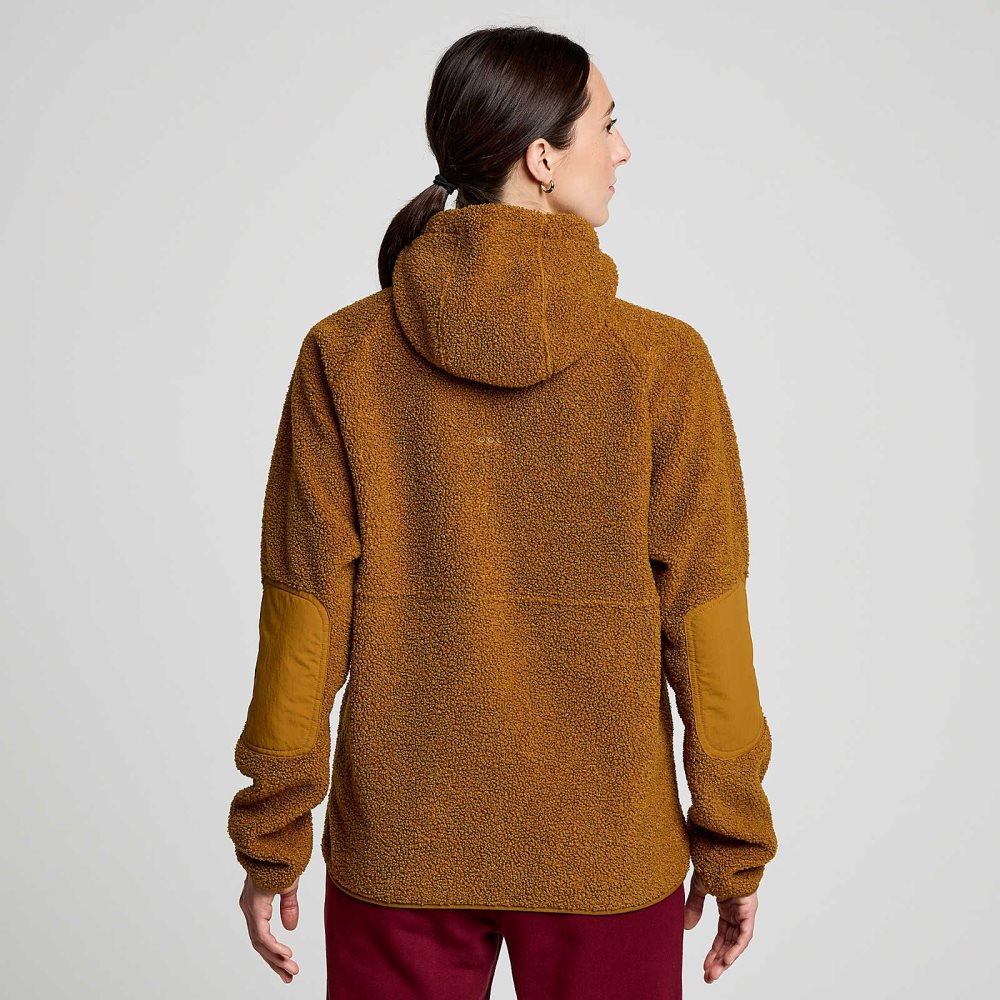 Saucony Recovery Sherpa Pullover Maro | 8257BOSVU