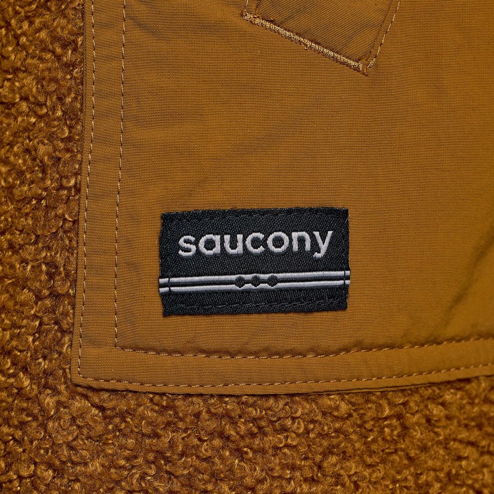 Saucony Recovery Sherpa Pullover Maro | 8257BOSVU