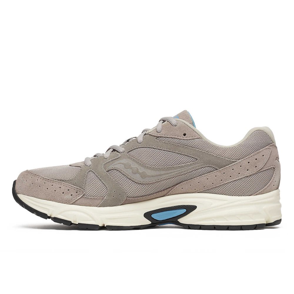Saucony Ride Millennium Suede Gri Albi | 9684JYKUN