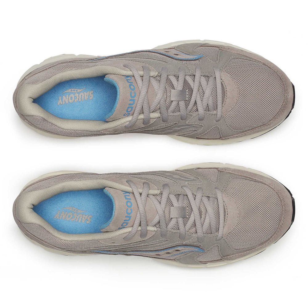 Saucony Ride Millennium Suede Gri Albi | 9684JYKUN