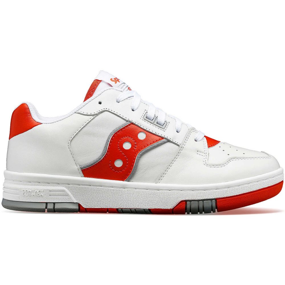 Saucony Spot-Bilt Sonic Low Albi Rosii | 3874MVPIK