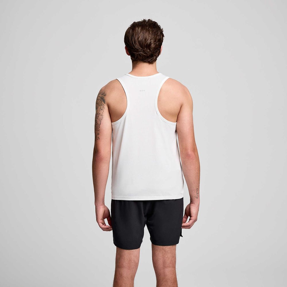 Saucony Stopwatch Singlet Albi | 6217KSMBC
