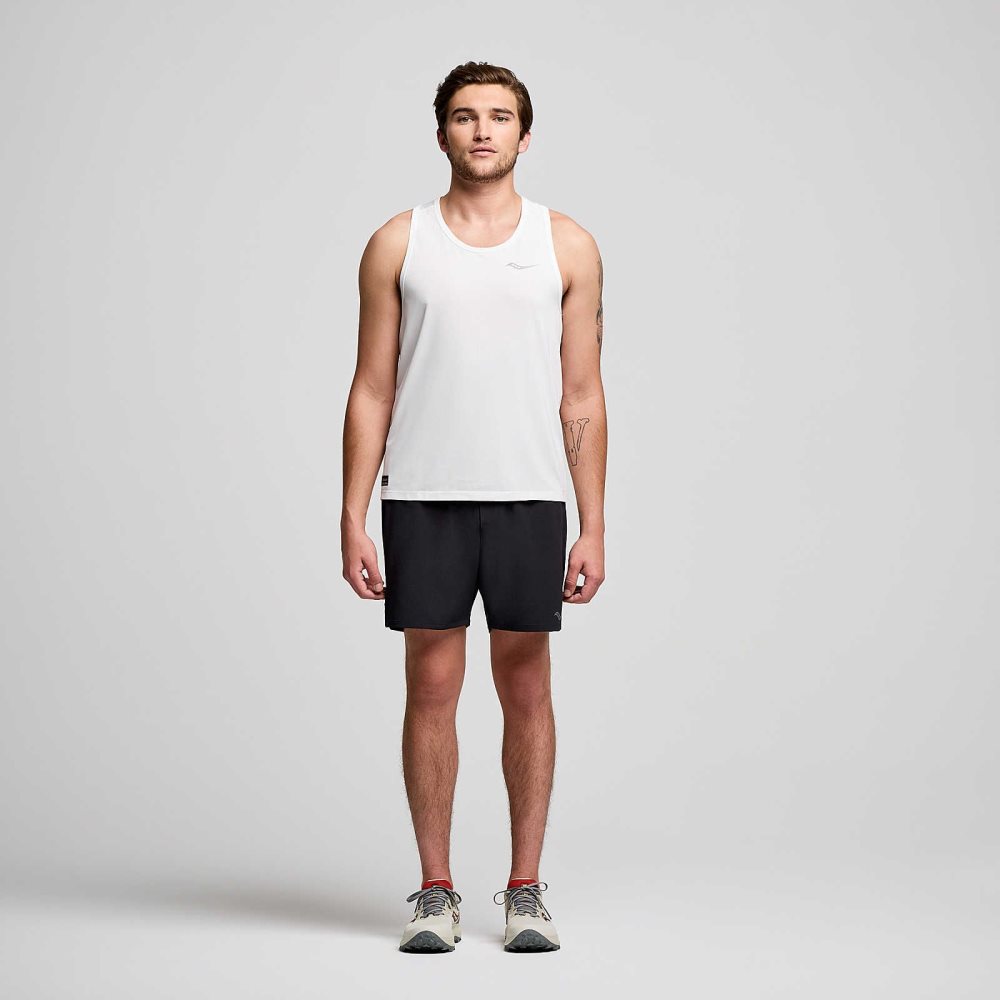 Saucony Stopwatch Singlet Albi | 6217KSMBC