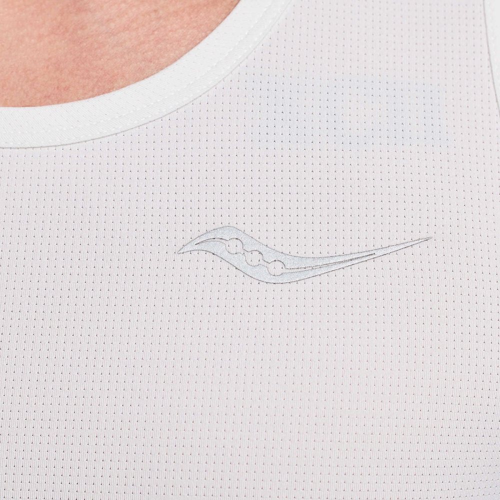 Saucony Stopwatch Singlet Albi | 6217KSMBC