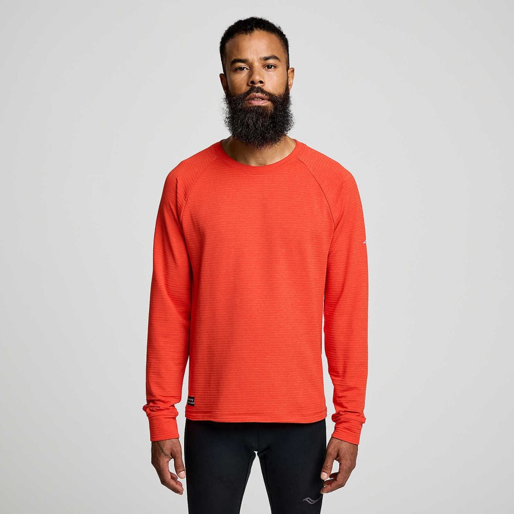 Saucony Triumph 3D Crew Infrared Heather | 4391ZVGLB