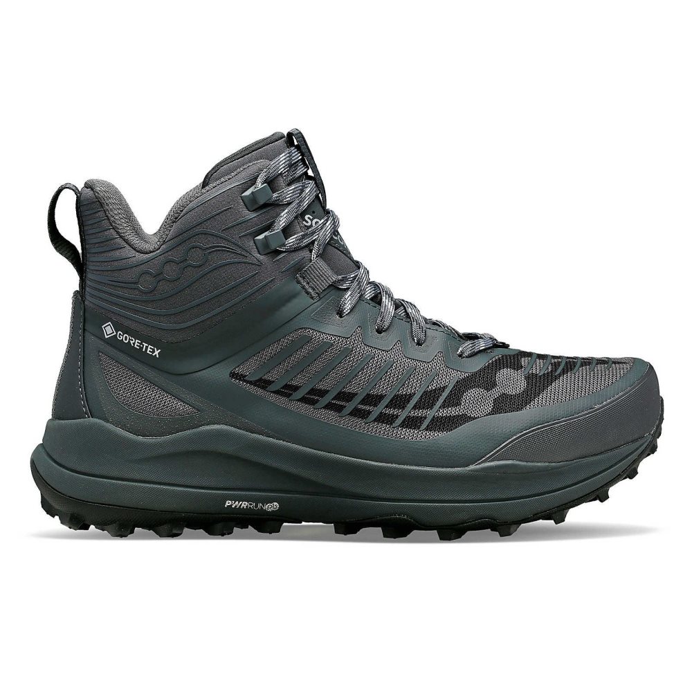 Saucony Ultra Ridge GTX Gri Inchis | 5641DMHIV