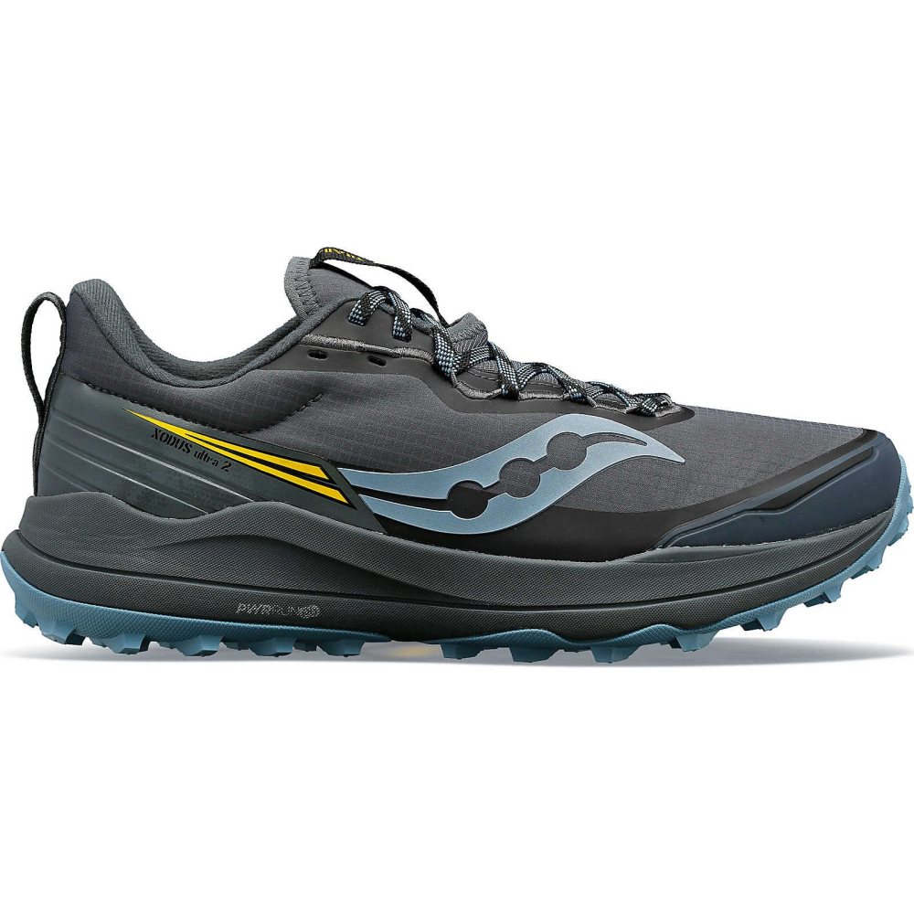 Saucony Xodus Ultra 2 RUNSHIELD Gri | 6015CXJAS